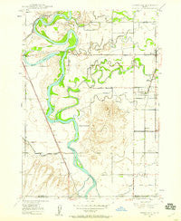 Lewisville Idaho Historical topographic map, 1:24000 scale, 7.5 X 7.5 Minute, Year 1948