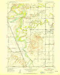 Lewisville Idaho Historical topographic map, 1:24000 scale, 7.5 X 7.5 Minute, Year 1949