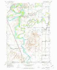 Lewisville Idaho Historical topographic map, 1:24000 scale, 7.5 X 7.5 Minute, Year 1948