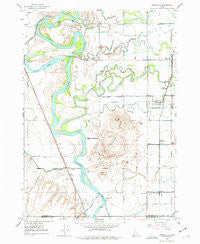 Lewisville Idaho Historical topographic map, 1:24000 scale, 7.5 X 7.5 Minute, Year 1948