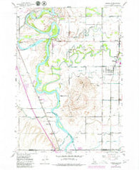 Lewisville Idaho Historical topographic map, 1:24000 scale, 7.5 X 7.5 Minute, Year 1948