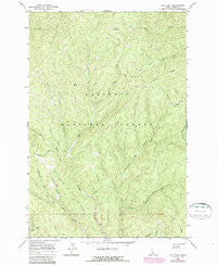 Lick Point Idaho Historical topographic map, 1:24000 scale, 7.5 X 7.5 Minute, Year 1966