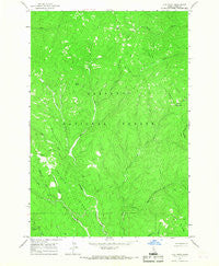 Lick Point Idaho Historical topographic map, 1:24000 scale, 7.5 X 7.5 Minute, Year 1966