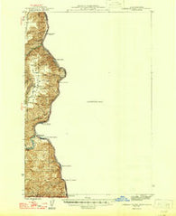 Limekiln Rapids Idaho Historical topographic map, 1:62500 scale, 15 X 15 Minute, Year 1946
