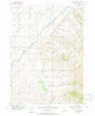 Lincoln Creek Idaho Historical topographic map, 1:24000 scale, 7.5 X 7.5 Minute, Year 1955
