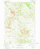 Lincoln Peak Idaho Historical topographic map, 1:24000 scale, 7.5 X 7.5 Minute, Year 1981