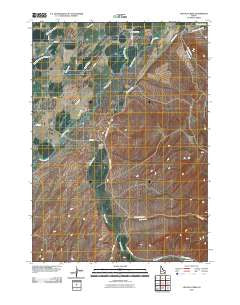 Lincoln Creek Idaho Historical topographic map, 1:24000 scale, 7.5 X 7.5 Minute, Year 2010