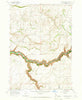 Linderman Dam Idaho Historical topographic map, 1:24000 scale, 7.5 X 7.5 Minute, Year 1965