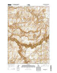 Linderman Dam Idaho Current topographic map, 1:24000 scale, 7.5 X 7.5 Minute, Year 2013
