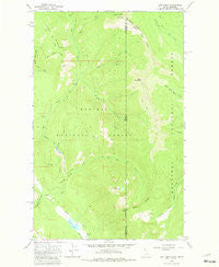 Line Point Idaho Historical topographic map, 1:24000 scale, 7.5 X 7.5 Minute, Year 1965