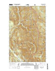 Line Point Idaho Current topographic map, 1:24000 scale, 7.5 X 7.5 Minute, Year 2013