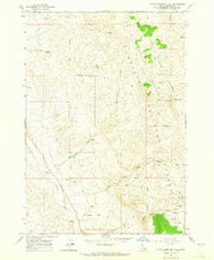 Little Antelope Flat Idaho Historical topographic map, 1:24000 scale, 7.5 X 7.5 Minute, Year 1963