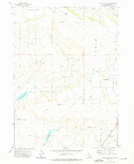 Little Blue Table Idaho Historical topographic map, 1:24000 scale, 7.5 X 7.5 Minute, Year 1972