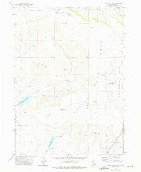 Little Blue Table Idaho Historical topographic map, 1:24000 scale, 7.5 X 7.5 Minute, Year 1972