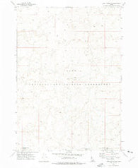 Little Butte NE Idaho Historical topographic map, 1:24000 scale, 7.5 X 7.5 Minute, Year 1973