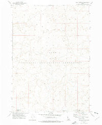 Little Butte NE Idaho Historical topographic map, 1:24000 scale, 7.5 X 7.5 Minute, Year 1973