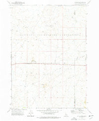 Little Butte Idaho Historical topographic map, 1:24000 scale, 7.5 X 7.5 Minute, Year 1973