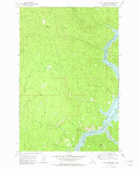 Little Green Mountain Idaho Historical topographic map, 1:24000 scale, 7.5 X 7.5 Minute, Year 1969