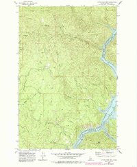 Little Green Mtn. Idaho Historical topographic map, 1:24000 scale, 7.5 X 7.5 Minute, Year 1969