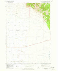Little Lost River Sinks Idaho Historical topographic map, 1:24000 scale, 7.5 X 7.5 Minute, Year 1969