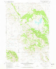 Little Valley Hills Idaho Historical topographic map, 1:24000 scale, 7.5 X 7.5 Minute, Year 1981