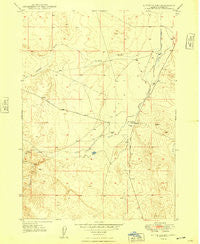 Little Valley Idaho Historical topographic map, 1:24000 scale, 7.5 X 7.5 Minute, Year 1948