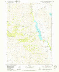 Little Wood River Reservoir Idaho Historical topographic map, 1:24000 scale, 7.5 X 7.5 Minute, Year 1979