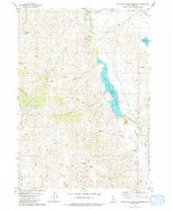 Little Wood River Reservoir Idaho Historical topographic map, 1:24000 scale, 7.5 X 7.5 Minute, Year 1979