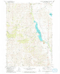 Little Wood River Reservoir Idaho Historical topographic map, 1:24000 scale, 7.5 X 7.5 Minute, Year 1979