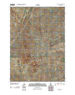 Little Butte Idaho Historical topographic map, 1:24000 scale, 7.5 X 7.5 Minute, Year 2010