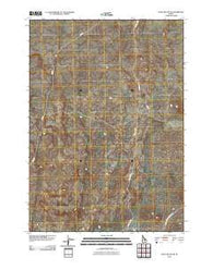 Little Butte NE Idaho Historical topographic map, 1:24000 scale, 7.5 X 7.5 Minute, Year 2010