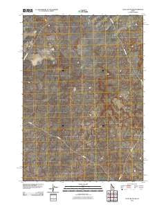 Little Butte NW Idaho Historical topographic map, 1:24000 scale, 7.5 X 7.5 Minute, Year 2010