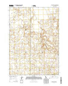 Little Butte NW Idaho Current topographic map, 1:24000 scale, 7.5 X 7.5 Minute, Year 2013