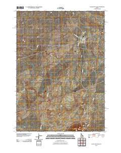 Little Butte SW Idaho Historical topographic map, 1:24000 scale, 7.5 X 7.5 Minute, Year 2010