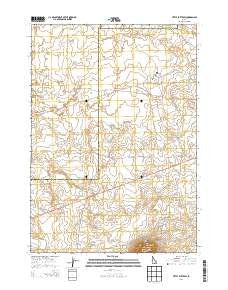 Little Butte SW Idaho Current topographic map, 1:24000 scale, 7.5 X 7.5 Minute, Year 2013