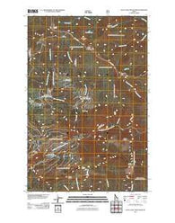 Little Goat Mountains Idaho Historical topographic map, 1:24000 scale, 7.5 X 7.5 Minute, Year 2011