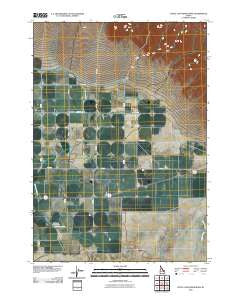 Little Lost River Sinks Idaho Historical topographic map, 1:24000 scale, 7.5 X 7.5 Minute, Year 2010