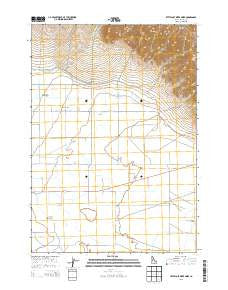 Little Lost River Sinks Idaho Current topographic map, 1:24000 scale, 7.5 X 7.5 Minute, Year 2013