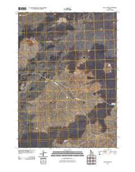 Little Park Idaho Historical topographic map, 1:24000 scale, 7.5 X 7.5 Minute, Year 2011