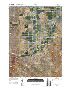 Little Valley Idaho Historical topographic map, 1:24000 scale, 7.5 X 7.5 Minute, Year 2010