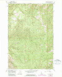 Lodge Point Idaho Historical topographic map, 1:24000 scale, 7.5 X 7.5 Minute, Year 1966