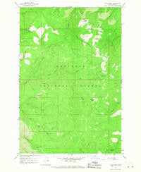 Lodge Point Idaho Historical topographic map, 1:24000 scale, 7.5 X 7.5 Minute, Year 1966