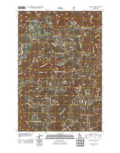 Lodge Point Idaho Historical topographic map, 1:24000 scale, 7.5 X 7.5 Minute, Year 2011