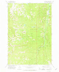 Log Mountain Idaho Historical topographic map, 1:24000 scale, 7.5 X 7.5 Minute, Year 1973