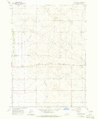 Lone Butte Idaho Historical topographic map, 1:24000 scale, 7.5 X 7.5 Minute, Year 1964
