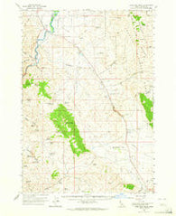 Lone Pine Peak Idaho Historical topographic map, 1:62500 scale, 15 X 15 Minute, Year 1963