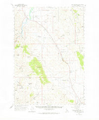 Lone Pine Peak Idaho Historical topographic map, 1:62500 scale, 15 X 15 Minute, Year 1963