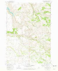 Lone Pine Ridge Idaho Historical topographic map, 1:24000 scale, 7.5 X 7.5 Minute, Year 1981