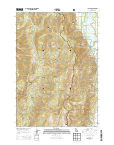 Lone Tree Idaho Current topographic map, 1:24000 scale, 7.5 X 7.5 Minute, Year 2013
