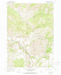 Long Gulch Idaho Historical topographic map, 1:24000 scale, 7.5 X 7.5 Minute, Year 1964